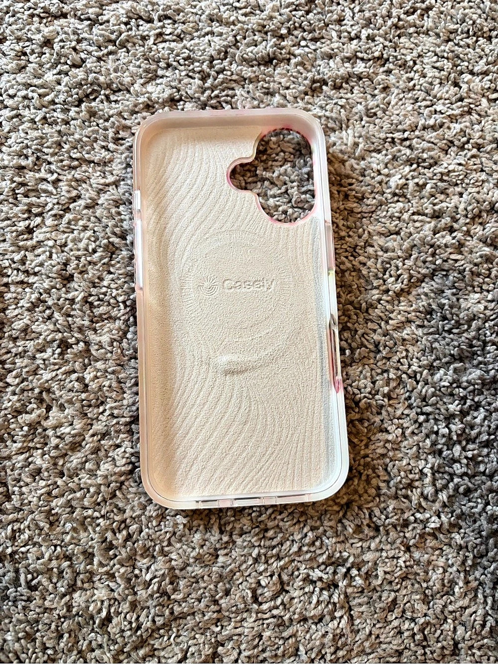 Casely Pink & Red Patterned Phone Case - Picture 2 of 5